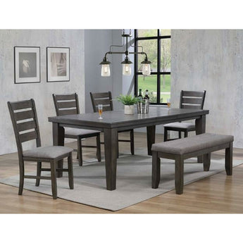 Bardstown Dining 5pc Set - Grey. This set includes 1 table and 4 chairs.