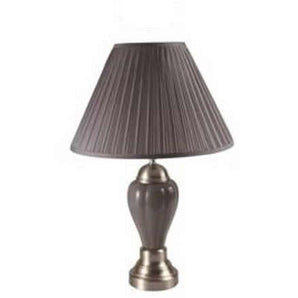 Porcelain Table Lamp - Grey
