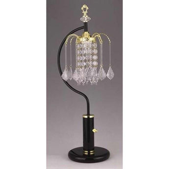 Rain Drop Table Lamp - Black