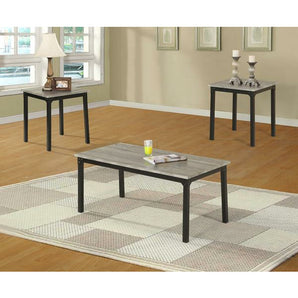 Grey Liam 3 PC Cocktail Table