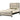 Akerson bed comes in a driftwood finish, clean lines, geometric tiled woods on the headboard. Simple and sleek.