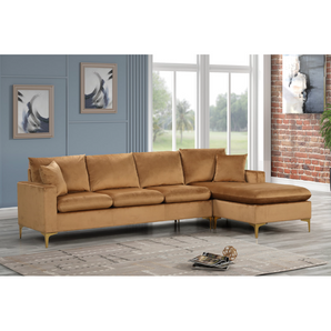 Amber Gold Sectional