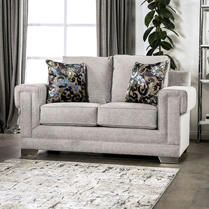 Atherstone Light Gray Loveseat