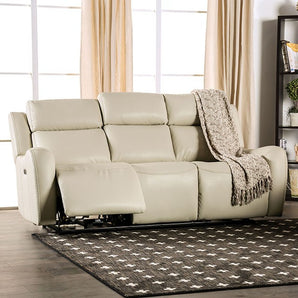 Barclay Power Reclining Sofa in Beige