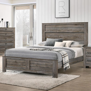Bateson Brown Queen Bed