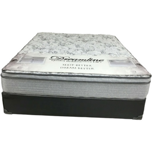 Day Dream Mattress. Convoluted Foam and Extra Side Supports. 460 Verti Coil. 9" Smooth Gray
