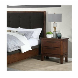 Kirkland Light Cherry Nightstand - 2 Drawers