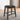 Lana Padded Seat Barstool in Gray