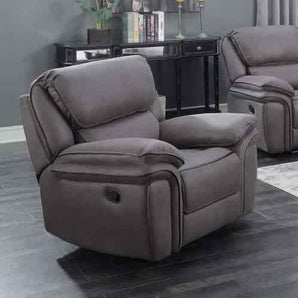 Lariat Grey Palomino Rocker Recliner