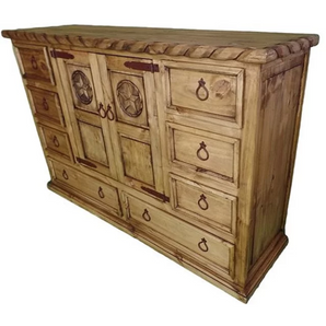 Two Door Dresser in Natural Light