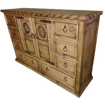 Two Door Dresser in Natural Light
