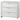 This Louver 3 Drawer Chest will fit in perfectly with any bedroom set. Constructed out of 100-percent pine wood and finished with a nontoxic white stain