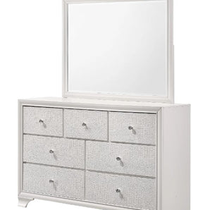 Lyssa 7-Drawer Dresser Mirror