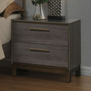 Manvel Nightstand in Antique Gray