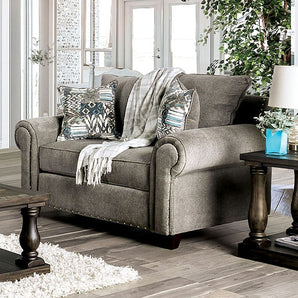 Mott Gray Loveseat