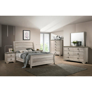 Patterson 5-Piece Bedroom Set Light Grey