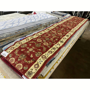 Runner Kalama Oriental Red Area Rug, Rug Size: Runner 2'2" x 16'