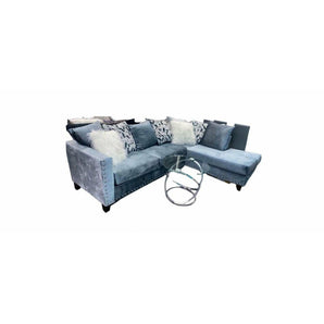 Grey Sofa and Chaise Sectional