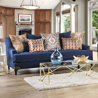 Sisseton Sofa in Navy Blue