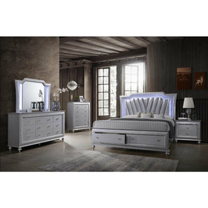 Stardust White Bedroom Set