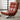 Ultra Modern Red Leatherette Accent Chair - Trinidad