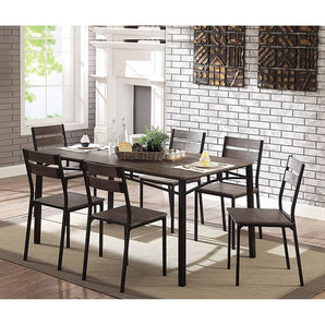 Westport 7PC Dining Set in Antique Brown